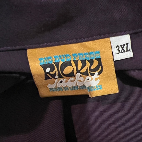 Big Bud Press Nebula Purple Ricky Jacket 3 XL XXXL - Picture 2 of 8